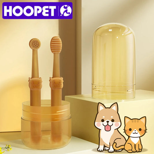 HOOPET Tandborstel Set voor Katten en Honden